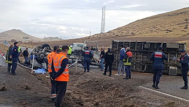 Kayseri’de zincirleme kaza: 1 ölü