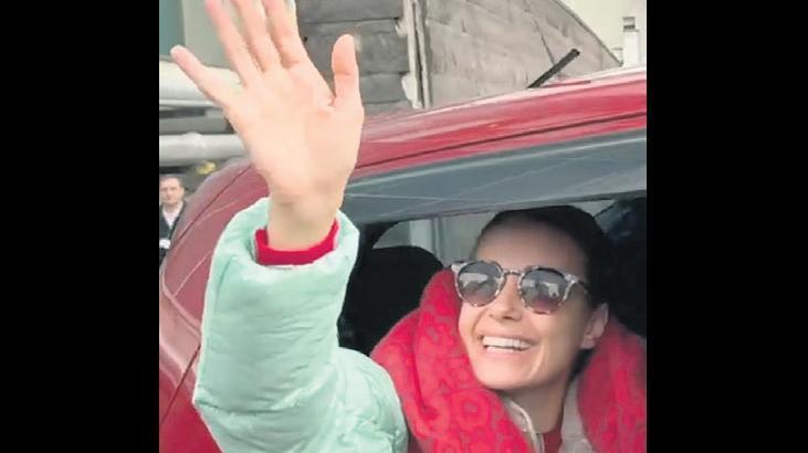 Kazayı sıyrıklarla atlattı