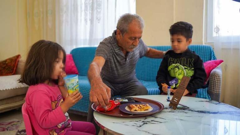 Kimsesiz kalan 3 torununa hayatını adadı! Evden tahliye kararı verilen dedeye yardım eli uzandı