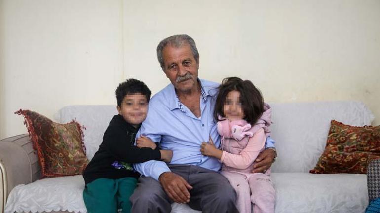 Kimsesiz kalan 3 torununa hayatını adadı! Evden tahliye kararı verilen dedeye yardım eli uzandı