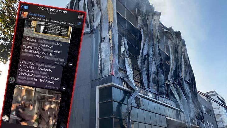 Kocaeli’de 6 kişinin öldüğü yangın sonrası kan donduran paylaşımlar! Ölenlere hakaret ve küfür ettiler