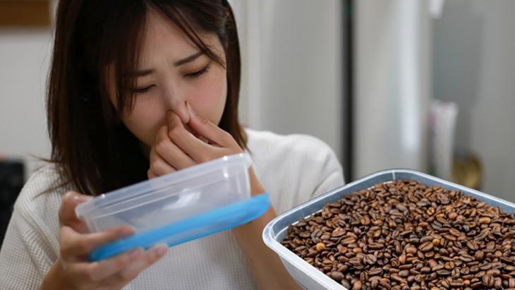 Koku biriktiren plastik kaplara çare: Güneş ışığı! Kahve atıp bekletin, deterjandan etkili