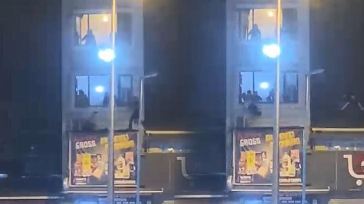 Kumkapı’da komşular arasında kavga! Darbedip pencereden attılar