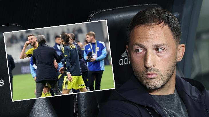 Maçın ardından Beşiktaş teknik heyeti ile Tedesco arasında gerginlik! Skriniar’dan ‘ağlama’ hareketi