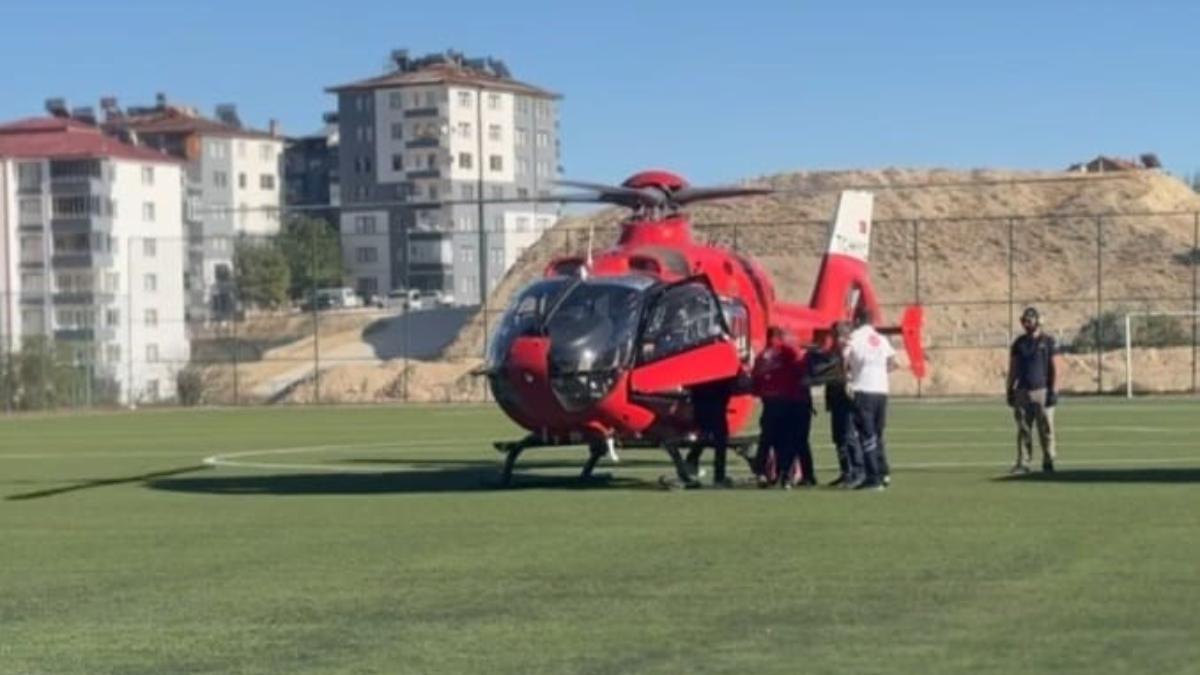 Malatya’da Beyin Kanaması Geçiren Hastaya Hızlı Müdahale: Ambulans Helikopterle Kurtarıcı Sefer