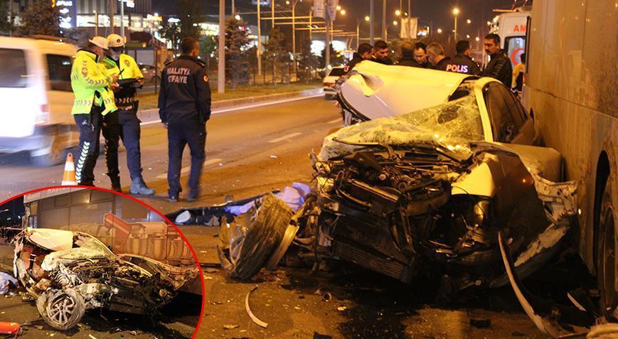Malatya’da feci kaza! 3 araç birbirine girdi: 2 ölü, 3 yaralı