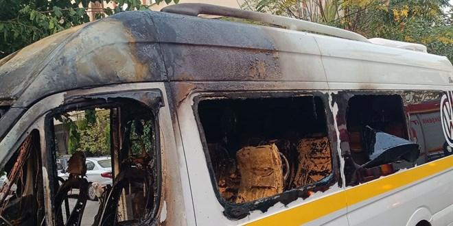 Manisa’da Okul Servisinde Yaşanan Korkunç Yangın!