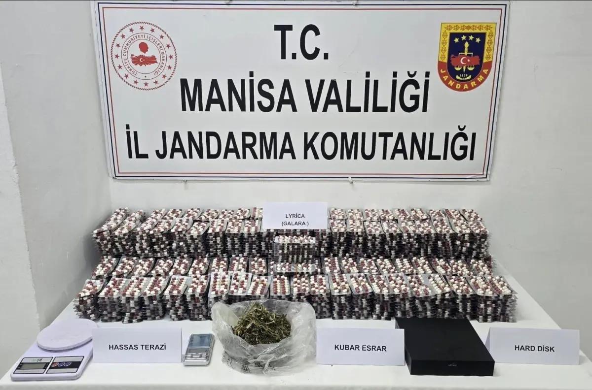 Manisa’da Uyuşturucu Operasyonu: 18 Bin Hap ve Esrar Ele Geçirildi
