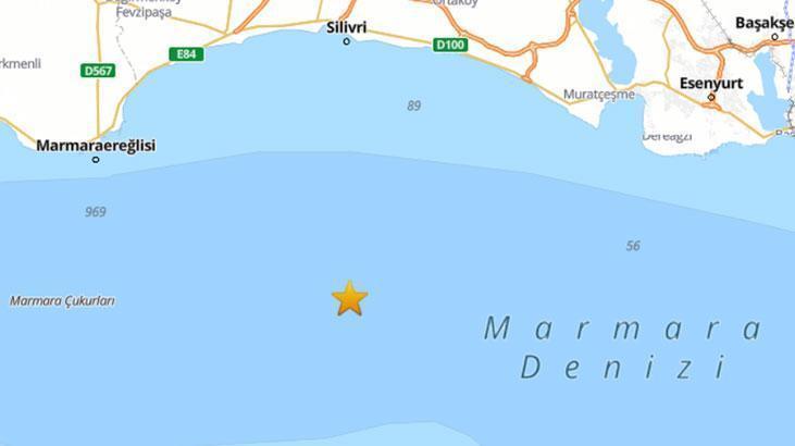 Marmara Denizi’nde 3.4 büyüklüğünde deprem! Detaylar belli oldu