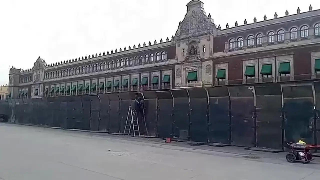 Meksika’da Başkanlık Sarayı etrafına zırhlı bariyerler kuruldu!
