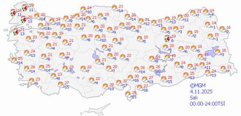 Meteoroloji'den sağanak yağış uyarısı! İstanbul dahil 32 il için alarm verildi! İşte yağışlı havanın geleceği tarih 1 Meteoroloji'den sağanak yağış uyarısı! İstanbul dahil 32 il için alarm verildi! İşte yağışlı havanın geleceği tarih