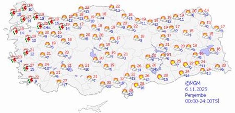 Meteoroloji'den sağanak yağış uyarısı! İstanbul dahil 32 il için alarm verildi! İşte yağışlı havanın geleceği tarih 3 Meteoroloji'den sağanak yağış uyarısı! İstanbul dahil 32 il için alarm verildi! İşte yağışlı havanın geleceği tarih