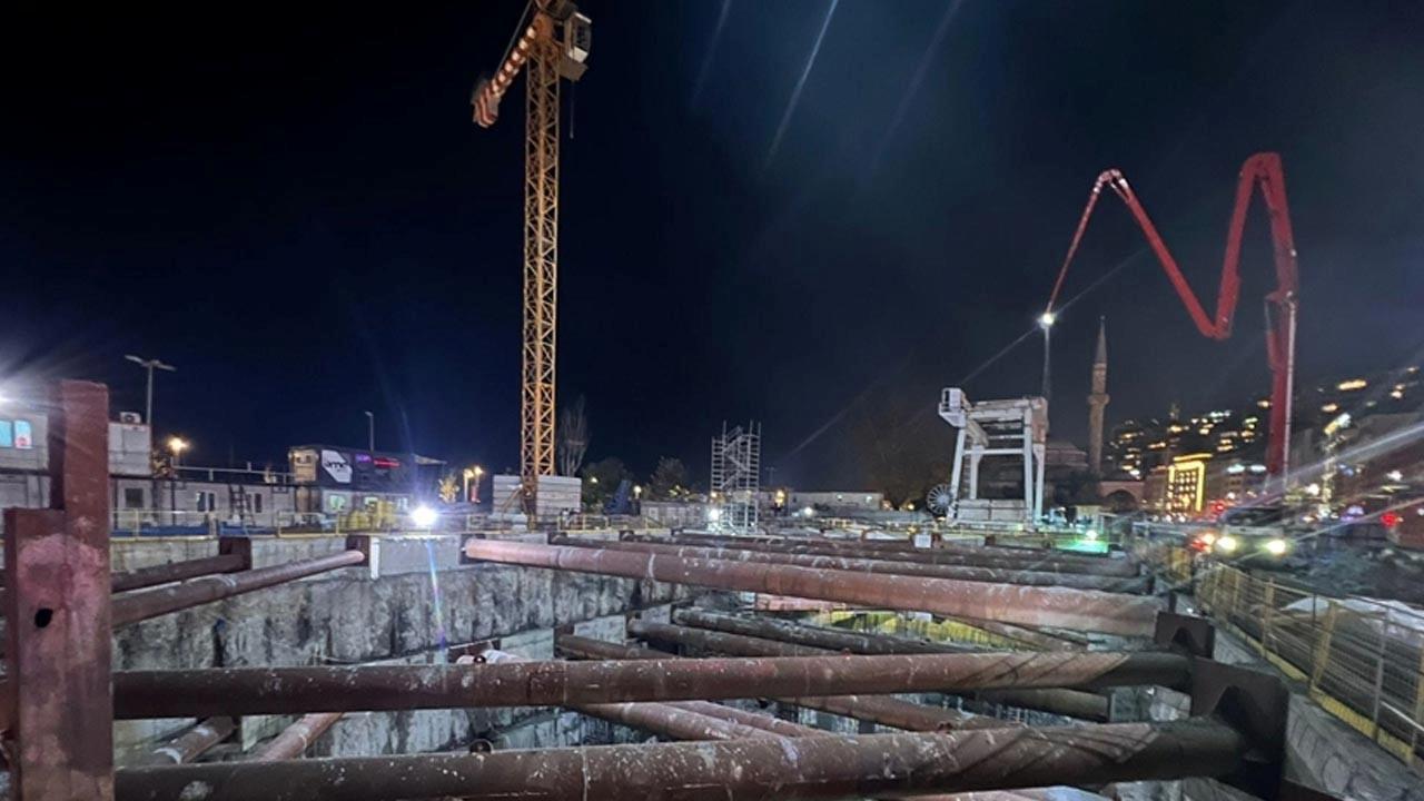 Metro inşaatında yaşanan kazada 2 gözaltı