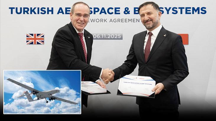 Milli İHA’larımız çekim merkezi oldu! Türk ve İngiliz devleri el sıkıştı