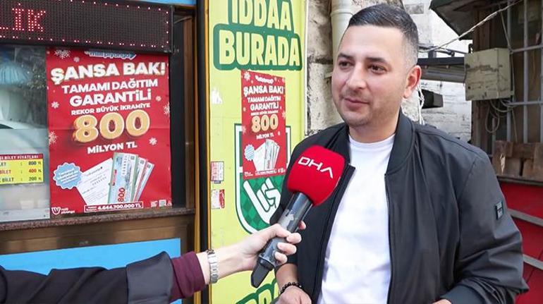Milli Piyango yılbaşı çekilişinde dağıtım garantili rekor büyük ikramiye 800 milyon TL! 'Paranın hepsini hanımıma vereceğim'