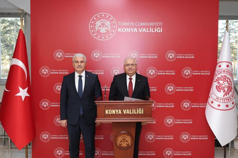 Milli Savunma Bakanı Güler, Konya'da incelemelerde bulundu
