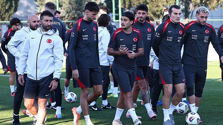 Milli Takım, İspanya maçına hazırlanıyor! İlk antrenmanda üç eksik