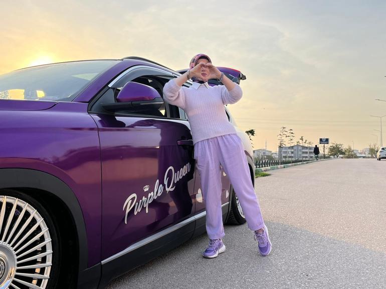 Mor rengi adeta hayatına işledi! Bursalı kadının 400 bin liralık renk takıntısı 2 Mor rengi adeta hayatına işledi! Bursalı kadının 400 bin liralık renk takıntısı