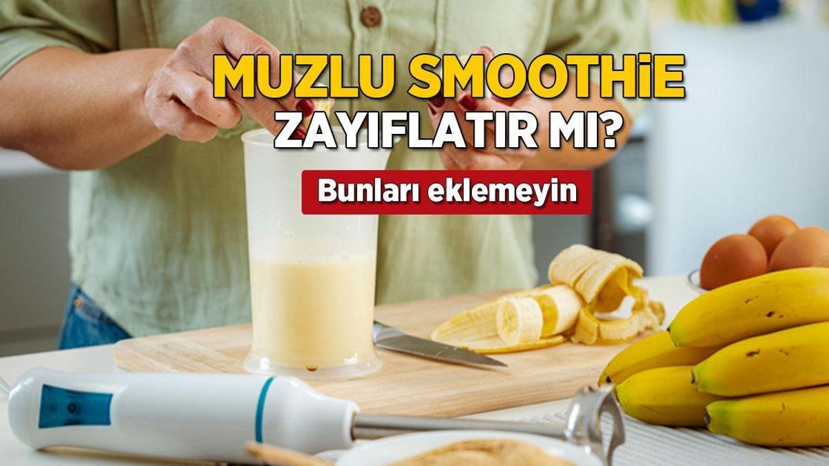 Muzlu smoothie’yle zayıflamak mümkün! Bu malzemeyi çıkarın, tok tutan lezzet