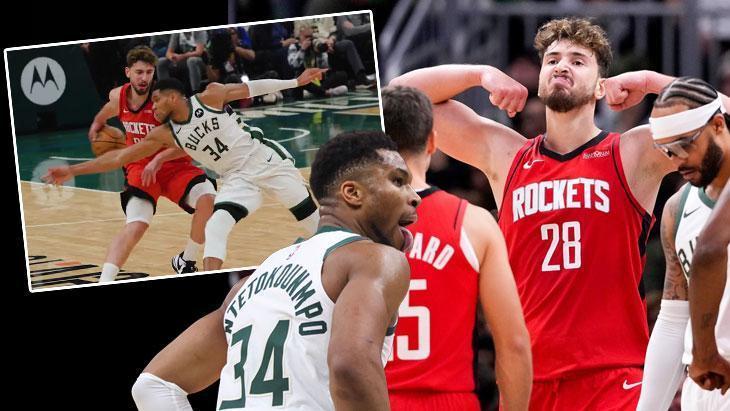 NBA’de Alperen Şengün’ün gecesi! ‘Antetokounmpo ile oyuncak gibi oynadı’