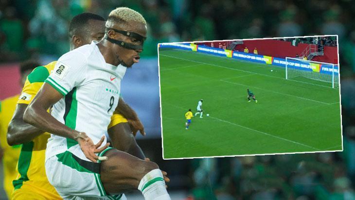 Nijerya’da Osimhen özür diledi, uzatmada sözünü tuttu!