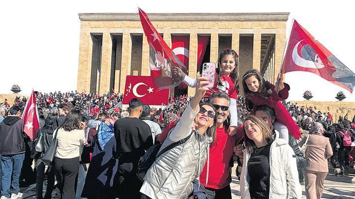 Önce Anıtkabir’e sonra tatile