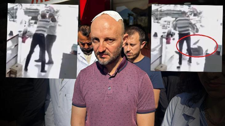 Ortaya çıkan görüntü her şeyi değiştirdi: Dayak yiyen eczacı işten çıkarıldı