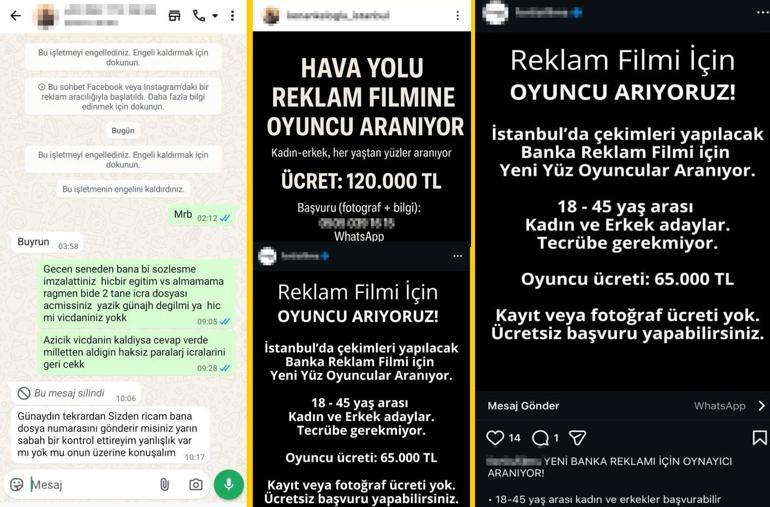 Oyunculuk hayalleri kabusa döndü! ‘Bölüm başı 140 bin lira kazanacaksın’ deyip...