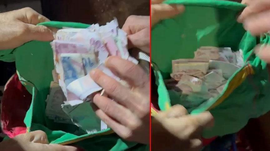 Para ve altın dolu çanta! Temizlik görevlileri, çöpte fark etti