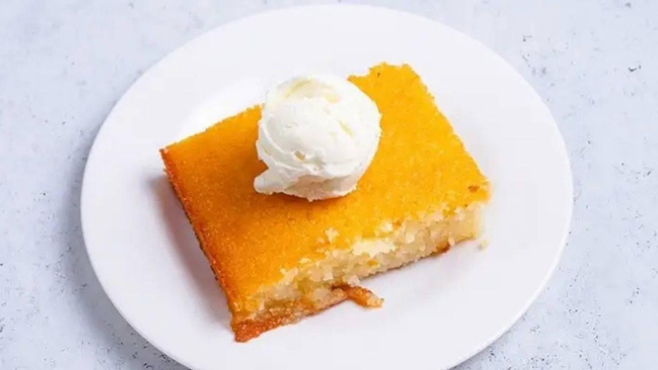 Pastaneleri aratmayan lezzet: Şerbetiyle ağızda dağılan revani tanımı