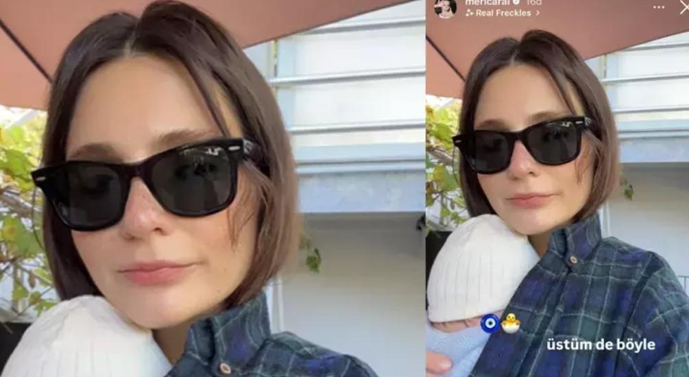 Peş peşe paylaştı! İşte Güneş bebekten yeni kareler