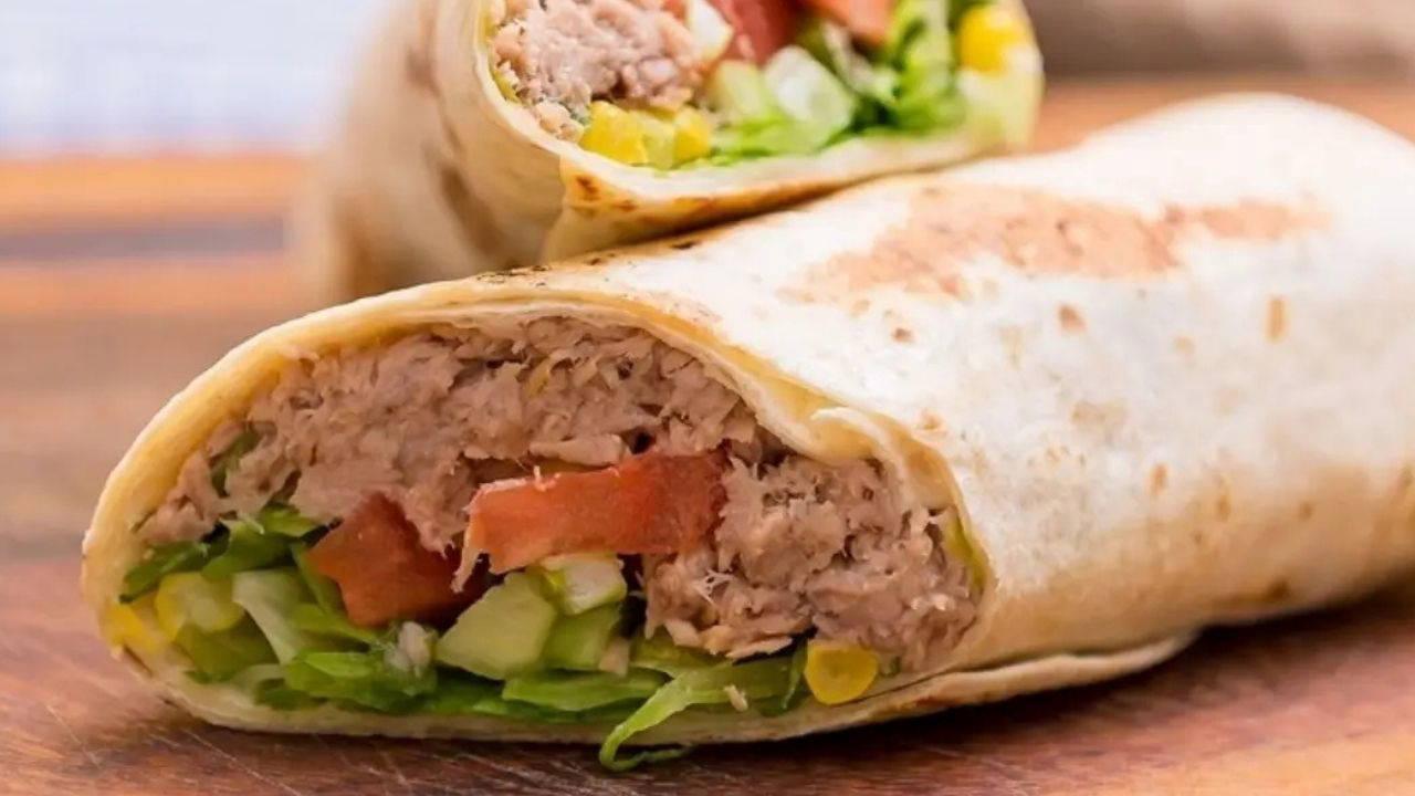 Pratik ve lezzetli: Ton balıklı wrap tanımı