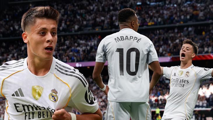 Real Madrid’de Mbappe’den Arda Güler yanıtı! ‘Taraftarları büyüleyen sihirli bir dokunuşu var’