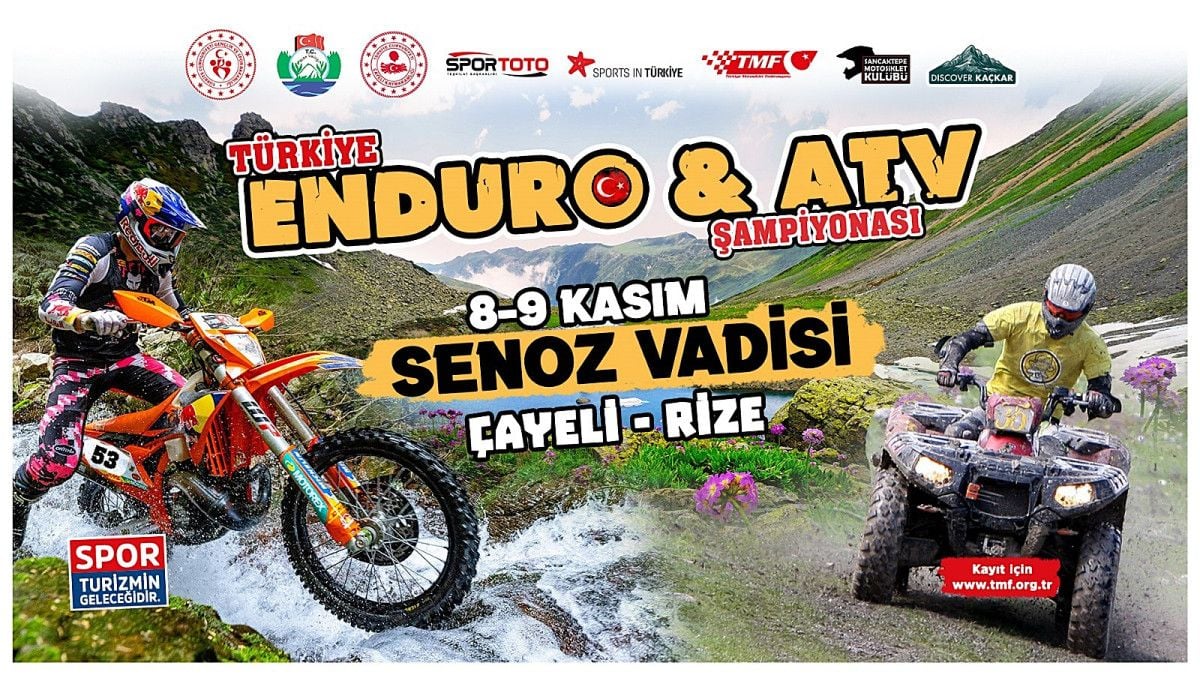 Rize'de Motor Sporları Şampiyonası: Senoz Vadisi'nde Heyecan Dolu Buluşma