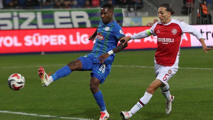 Rizespor kendi evinde tökezlemedi, Fatih Karagümrük’ü mağlup etti