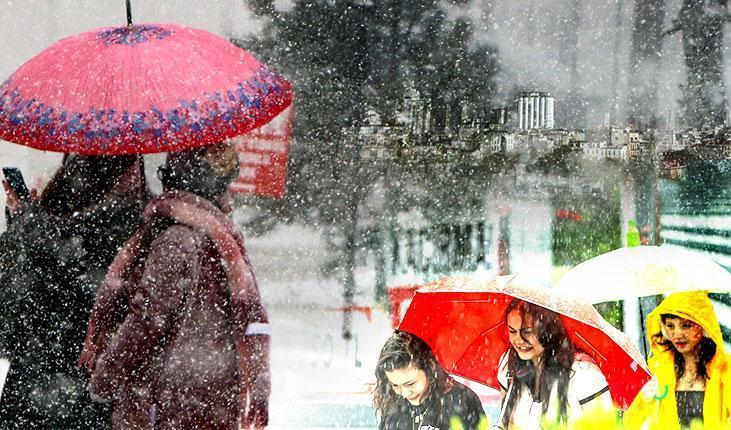 Sağanak ve kar yağışı uyarısı! Meteoroloji son güncel haritayı paylaştı