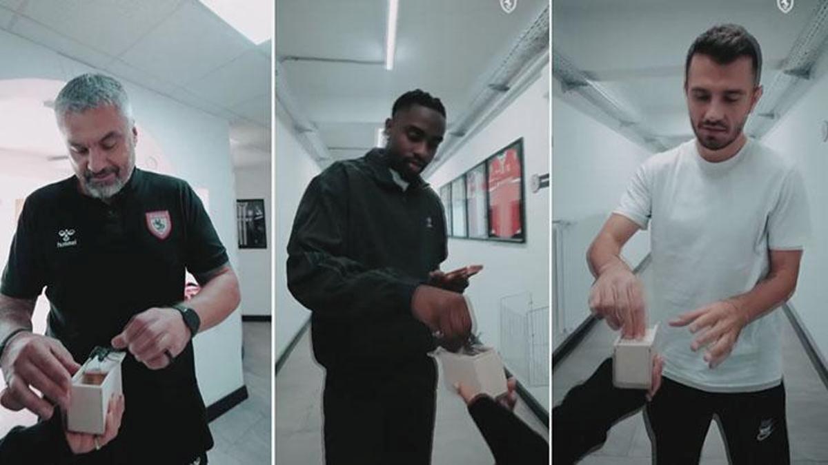 Samsunspor’da Şakaların En Eğlencelisi: Örümcek Şakası Zamanı!