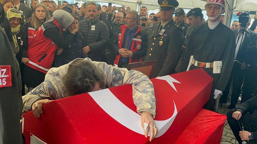 Şehit Astsubay Başçavuş Akın Karakuş’un cenazesi memleketi Sakarya’da