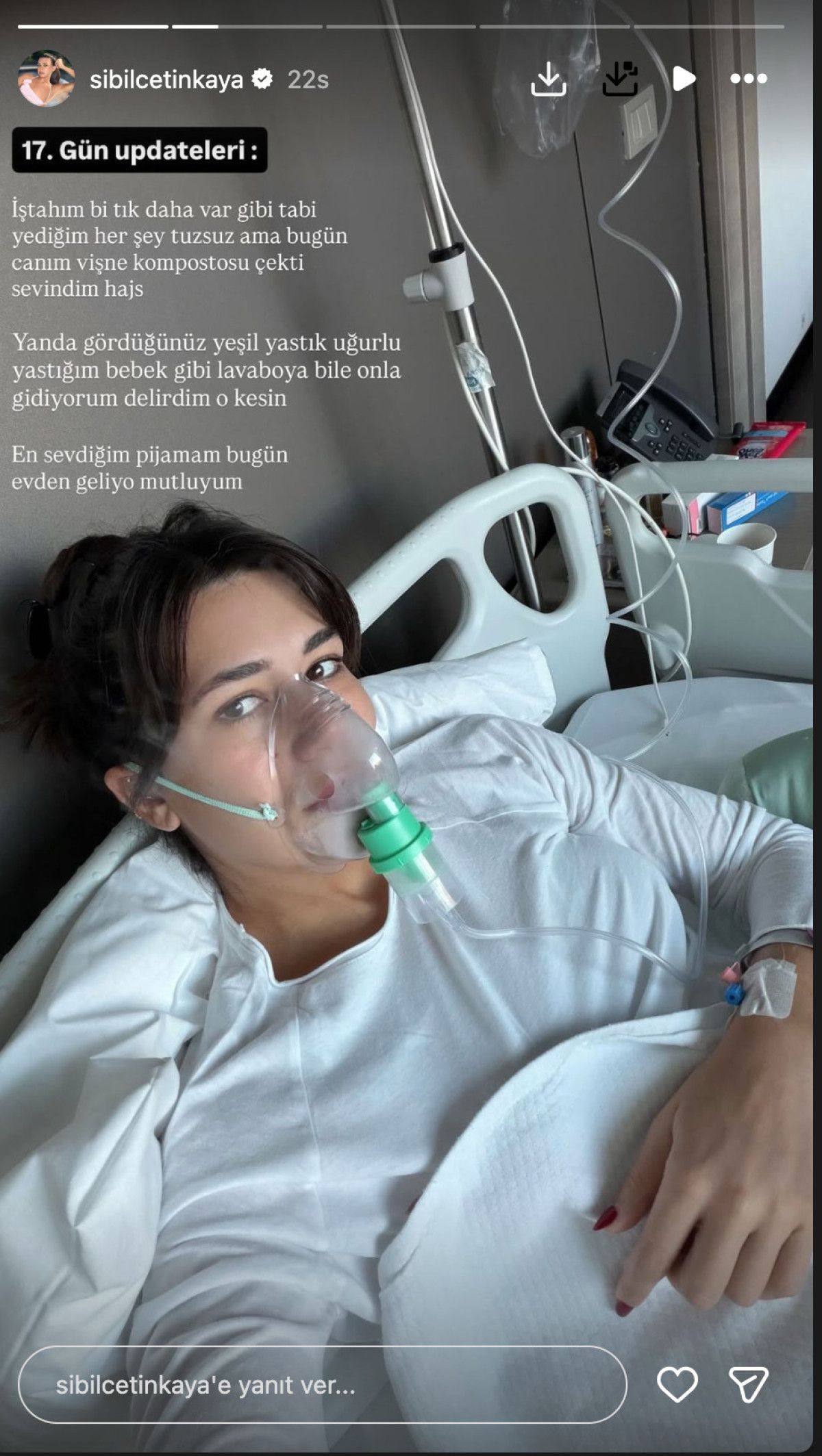 Sibil Çetinkaya'nın Hastanede Geçirdiği Zorlu Günler: Umut ve Güç Dolu Bir Hikaye 1 Sibil Çetinkaya'nın Hastanede Geçirdiği Zorlu Günler: Umut ve Güç Dolu Bir Hikaye