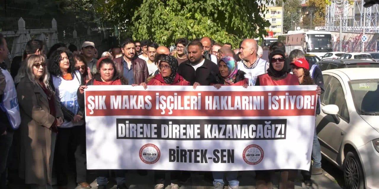 Şık Makas İşçileri Direnişi: Haklarımızı Alana Kadar Ankara’da Sabitiz!