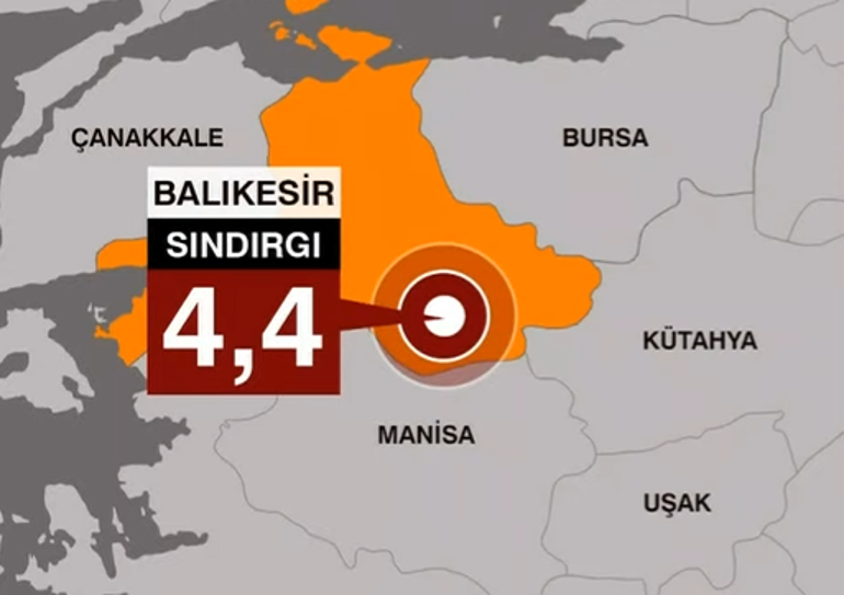Son dakika! AFAD duyurdu: Sındırgı'da 4.4 büyüklüğünde deprem 1 Son dakika! AFAD duyurdu: Sındırgı'da 4.4 büyüklüğünde deprem