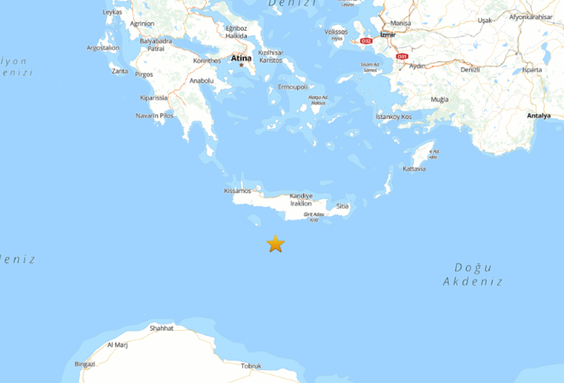 Son dakika: Akdeniz açıklarında deprem! | SON DEPREMLER LİSTESİ 1 Son dakika: Akdeniz açıklarında deprem! | SON DEPREMLER LİSTESİ