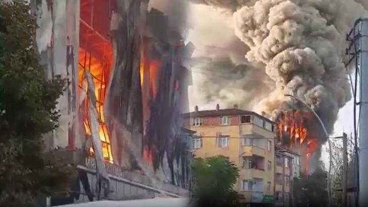 Son dakika: Dilovası’nda depo yangını! Alevlere müdahale sürüyor