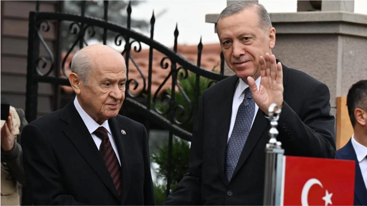 Son dakika: Erdoğan ve Bahçeli arasındaki görüşme başladı