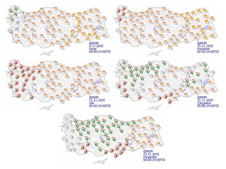 Son dakika… Meteoroloji bu hafta için uyardı! Soğuk ve sağanak geliyor: İstanbul, Ankara, İzmir… 2 Son dakika… Meteoroloji bu hafta için uyardı! Soğuk ve sağanak geliyor: İstanbul, Ankara, İzmir…
