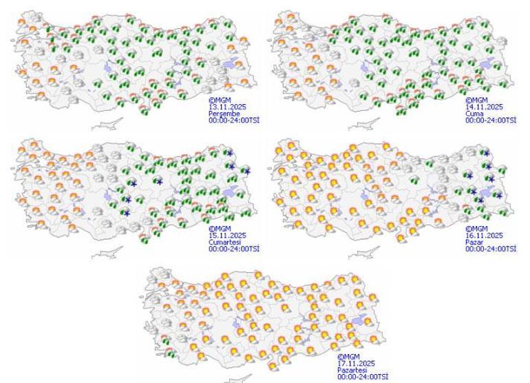 Son dakika... Meteoroloji tarih verip illeri tek tek açıkladı! Yoğun kar yağışı geliyor