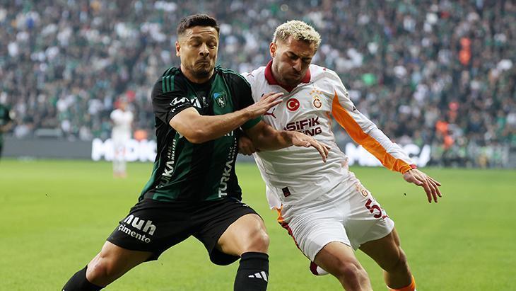 SON DAKİKA | Süper Lig’de Galatasaray, Kocaelispor’a deplasmanda kaybetti: 1-0