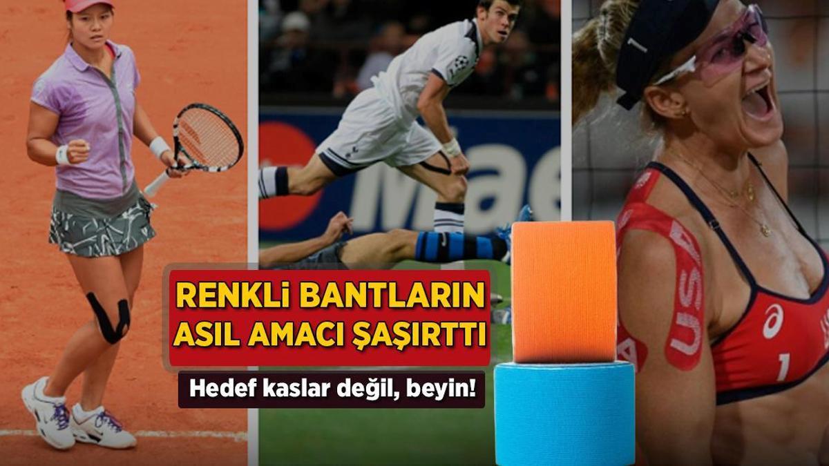 Sporcuların taktığı renkli bantların asıl amacı şaşırttı: Hedef kaslar değil, beyin!