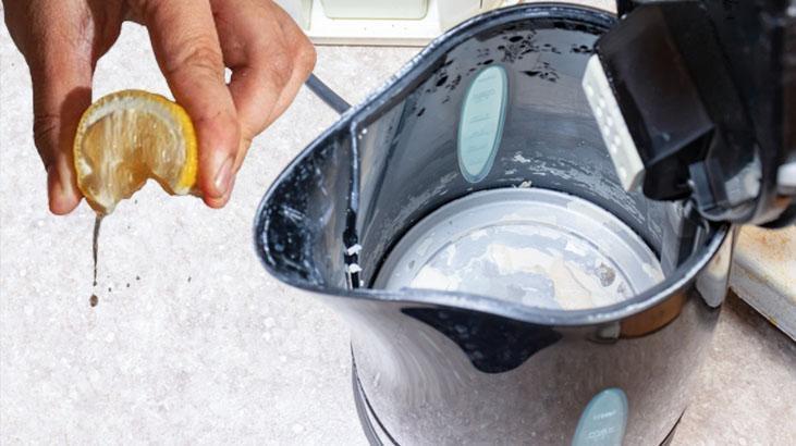 Su ısıtıcısında kireç mi birikiyor? İngilizlerin limon yöntemi hayat kurtarıyor