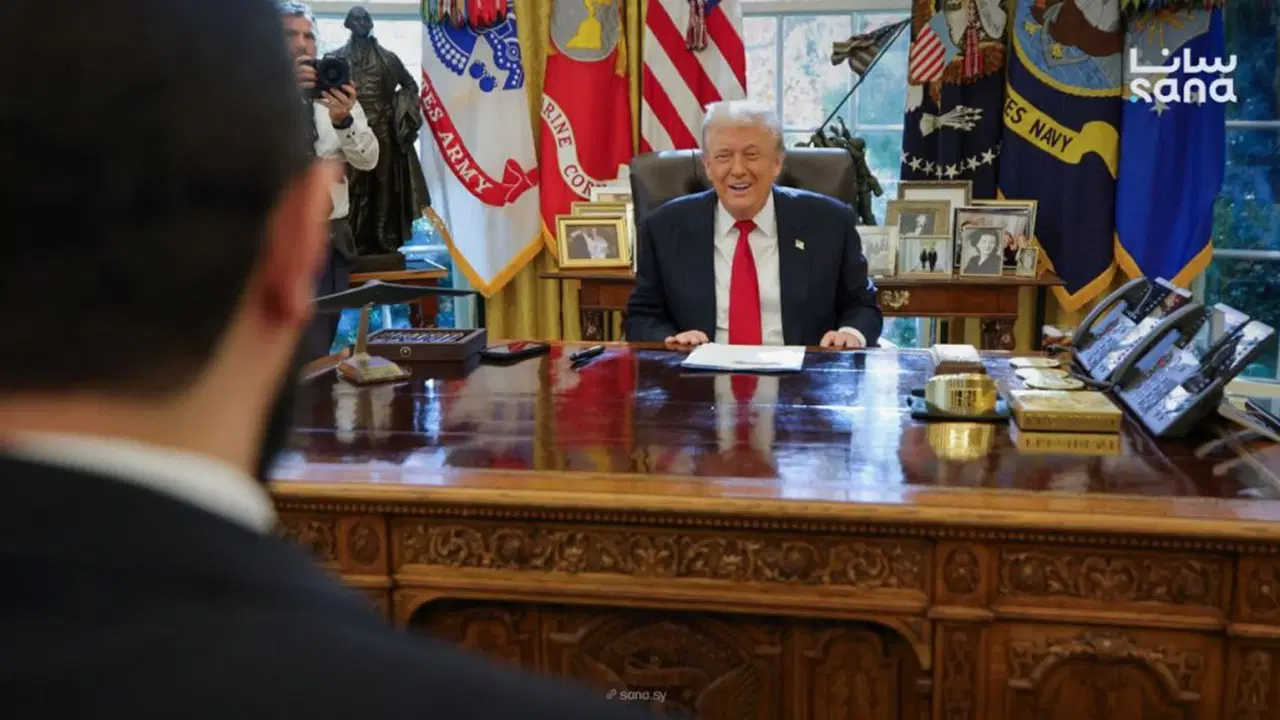 Tarihi görüşmeden basına sızanlar... Şara Beyaz Saray’a neden yan kapıdan girdi?